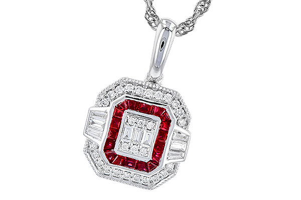 F328-82104: NECK .29 TW RUBY .48 TGW