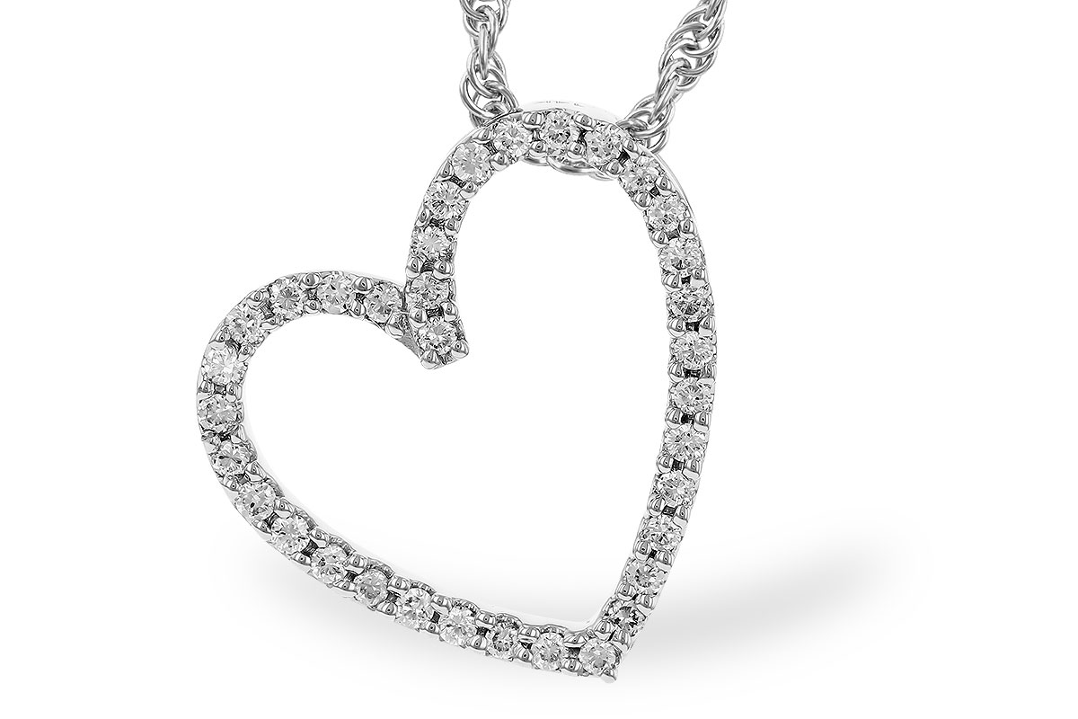 F328-85767: NECKLACE .12 TW