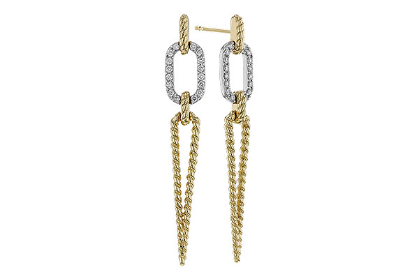 F329-74858: EARRINGS .20 TW