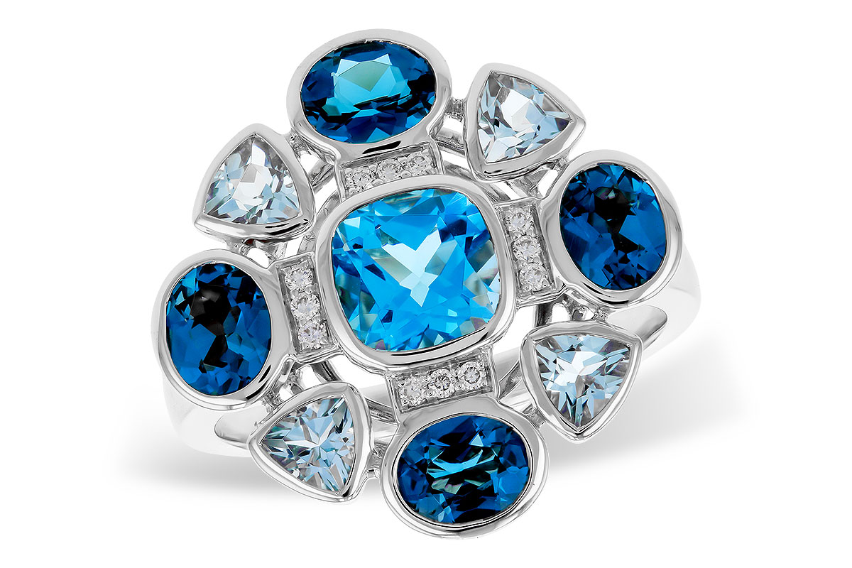 F329-75740: LDS RG 3.19 TW BLUE TOPAZ 3.25 TGW