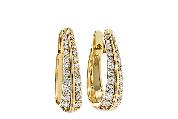 F329-75804: EARRINGS 1.00 TW