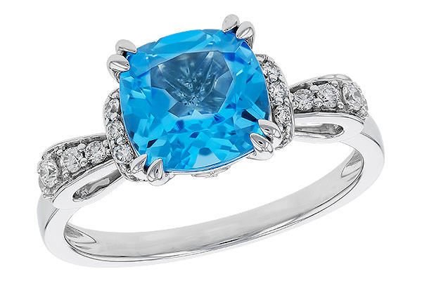 F329-76704: LDS RG 2.48 BLUE TOPAZ 2.70 TGW (8MM BT)
