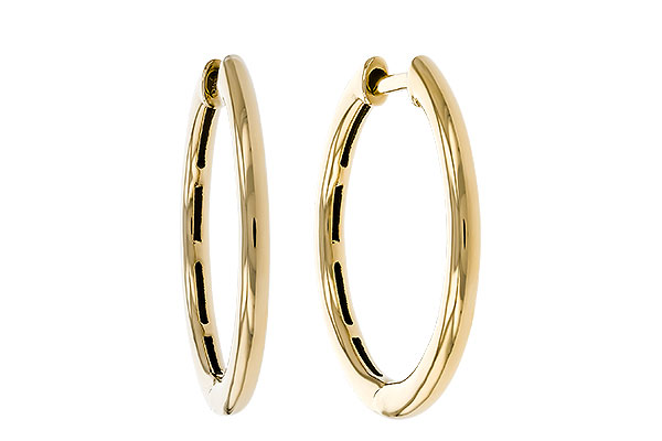 F329-78540: GOLD EARRINGS
