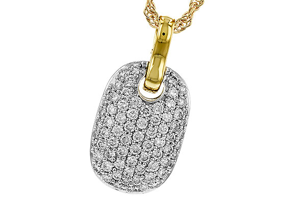 F329-79413: NECKLACE .66 TW