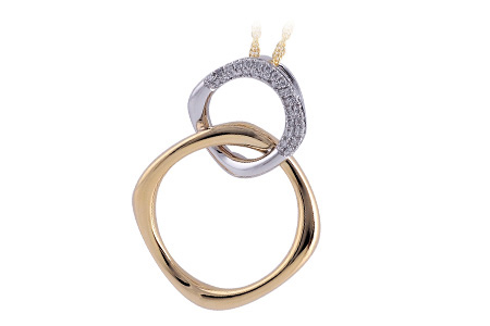 G239-74849: NECKLACE .14 TW