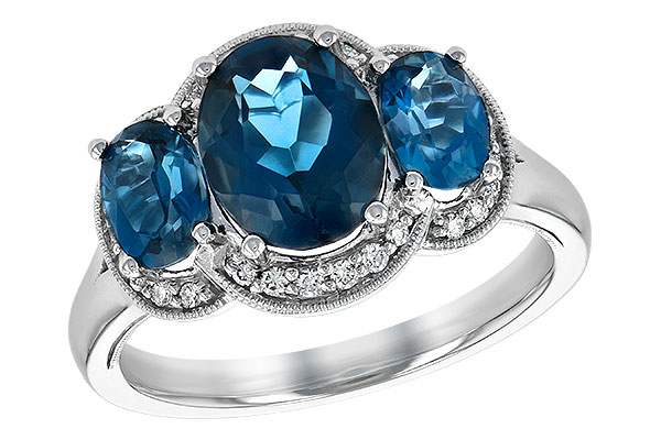 G244-33931: LDS RG 4.20 BLUE TOPAZ 4.33 TGW