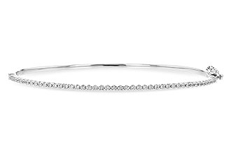 G245-26713: BANGLE BRACELET .50 TW