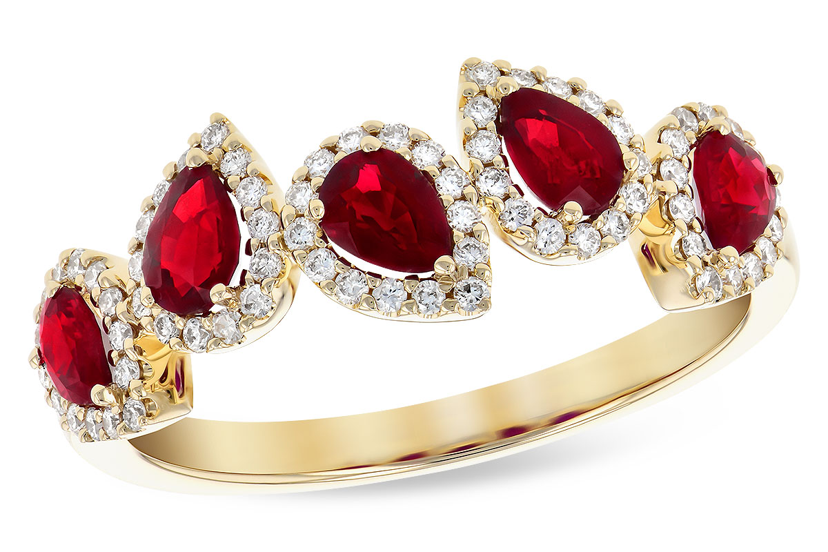 G327-93058: LDS RG .90 TW RUBY 1.14 TGW
