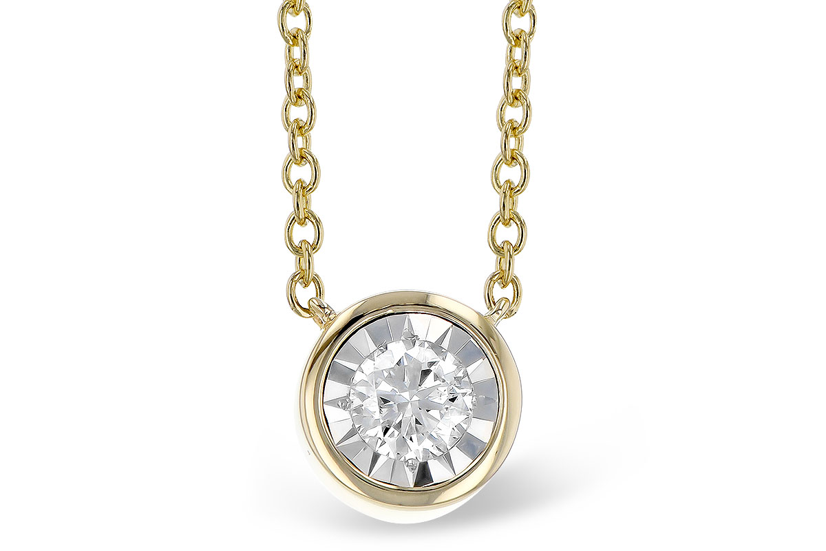 G327-93985: NECKLACE .32 BR (18")