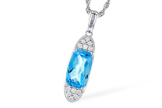 G328-82122: NECK 2.02 BLUE TOPAZ 2.12 TGW