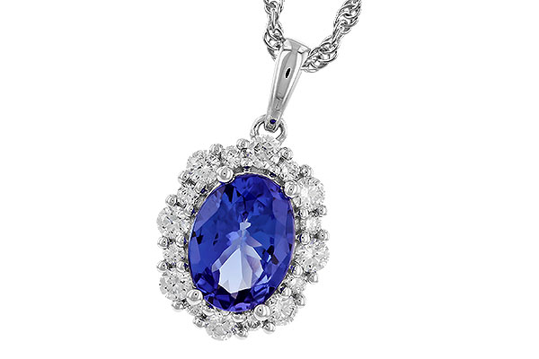 G328-85813: NECK 1.02 TANZANITE 1.32 TGW (8x6 OVAL)