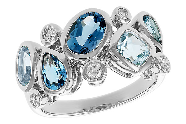 G328-87549: LDS RG 2.57 BLUE TOPAZ TW 2.75 TGW