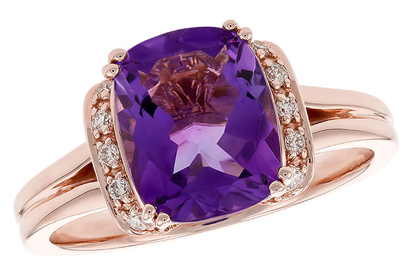 G328-88494: LDS RG 2.33 AMETHYST 2.42 TGW (10x8MM AMY)