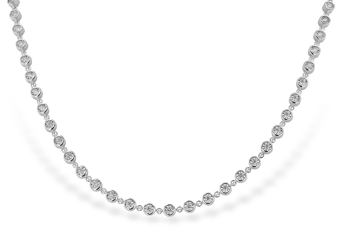 G329-73058: NECKLACE 3.40 TW (18")