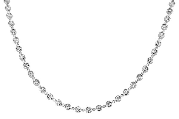 G329-73058: NECKLACE 3.40 TW (18")