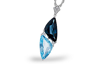 G329-74867: NECK 6.87 BLUE TOPAZ 6.97 TGW