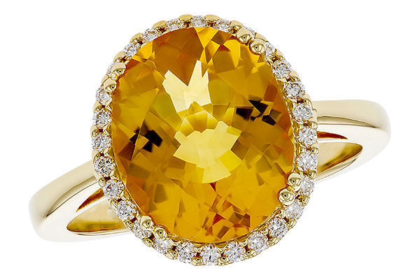 G329-75785: LDS RG 3.85 CITRINE 4.05 TGW (12x10MM OV)