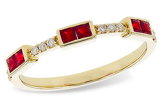 G329-77549: LDS WED RG .34 RUBY .41 TGW