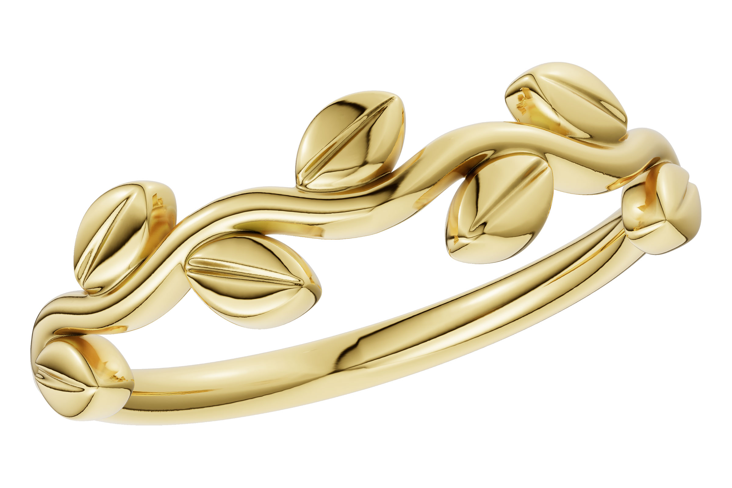 G329-78467: PLAIN GOLD LDS WED RG