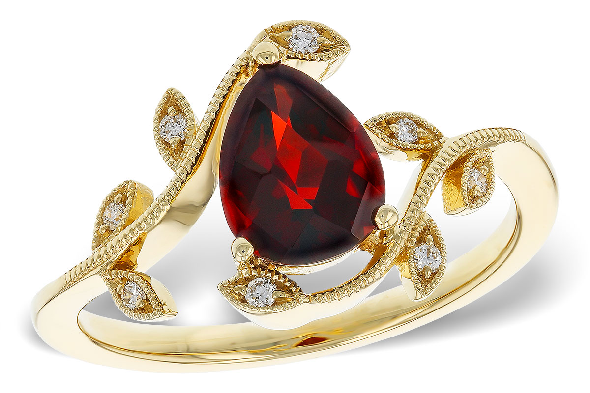 G329-79394: LDS RG 1.34 GARNET 1.40 TGW (8x6MM GAR)
