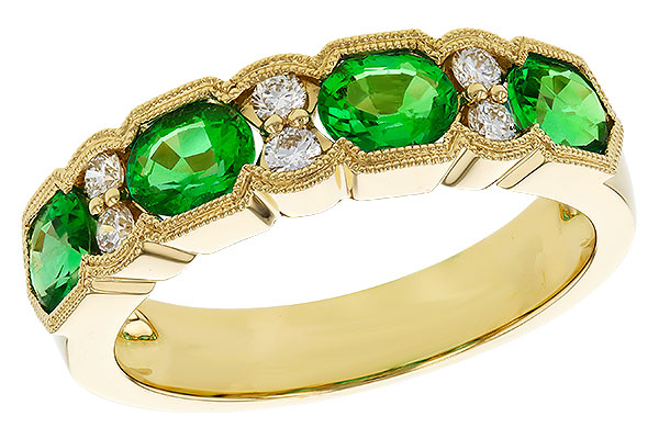 G329-80340: LDS WED RG 1.20 EMERALD 1.38 TGW (5x4MM EMER)