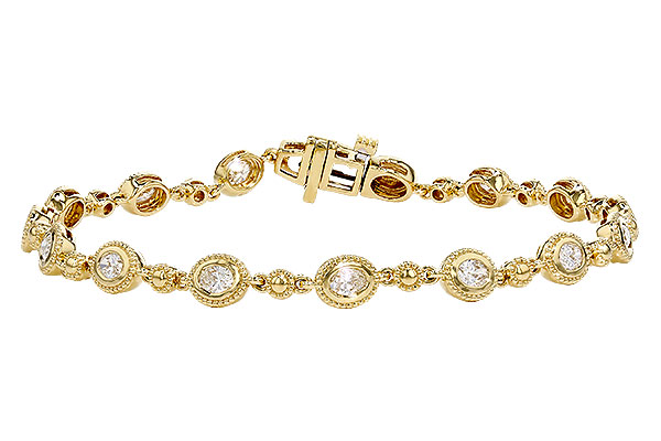 G329-80349: BRACELET 1.25 TW OVAL DIAS (7")