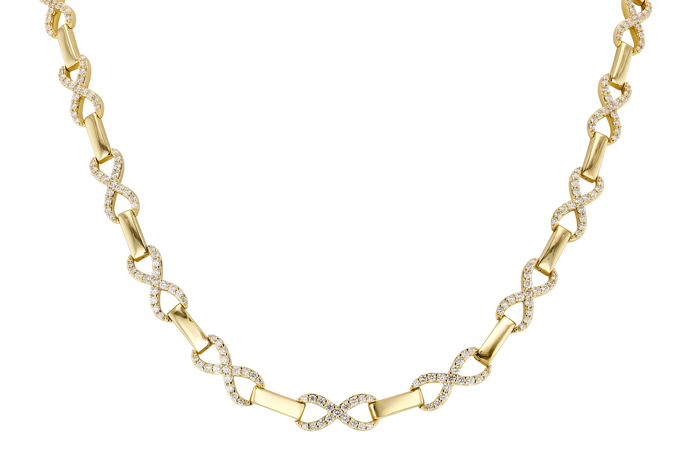 G330-65785: NECKLACE 2.20 TW (17")