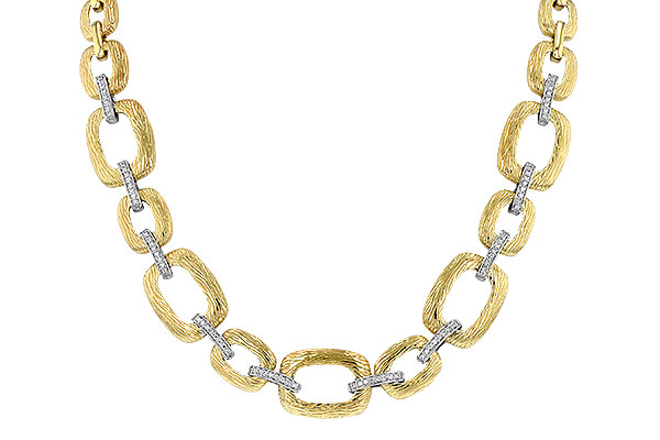 H061-54894: NECKLACE .48 TW (17 INCHES)