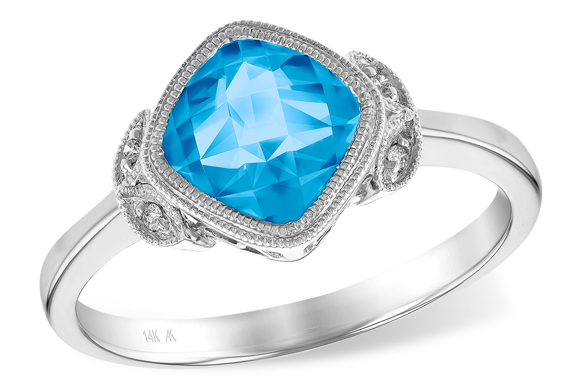 H241-61222: LDS RG 1.63 BLUE TOPAZ 1.65 TGW