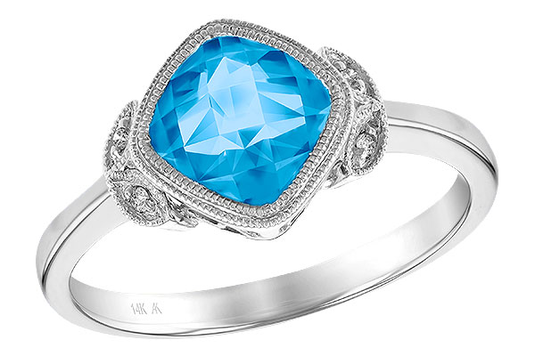 H241-61222: LDS RG 1.63 BLUE TOPAZ 1.65 TGW