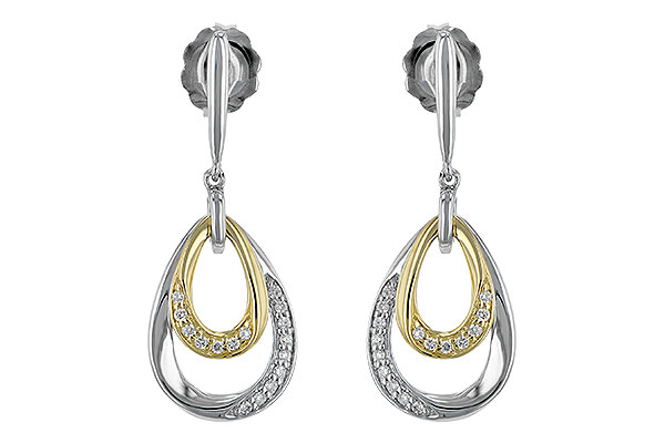 H244-33049: EARRINGS .12 TW