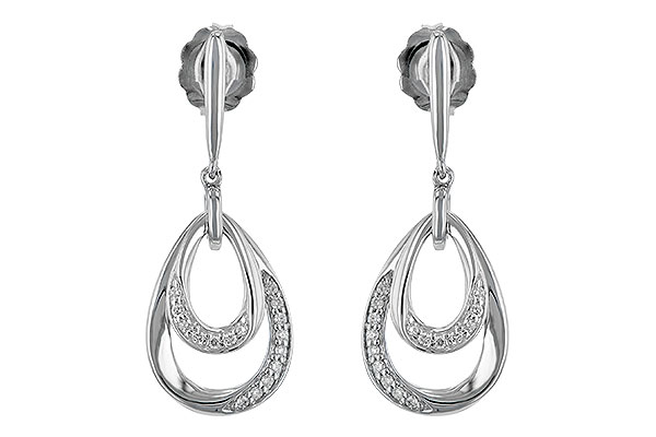 H244-33049: EARRINGS .12 TW