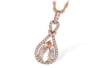 H245-18485: NECK 1.54 MORGANITE 1.75 TGW