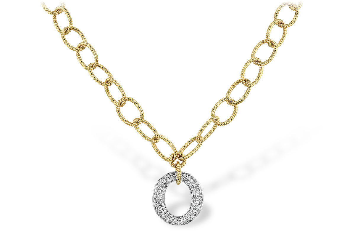 H245-19394: NECKLACE 1.02 TW (17 INCHES)