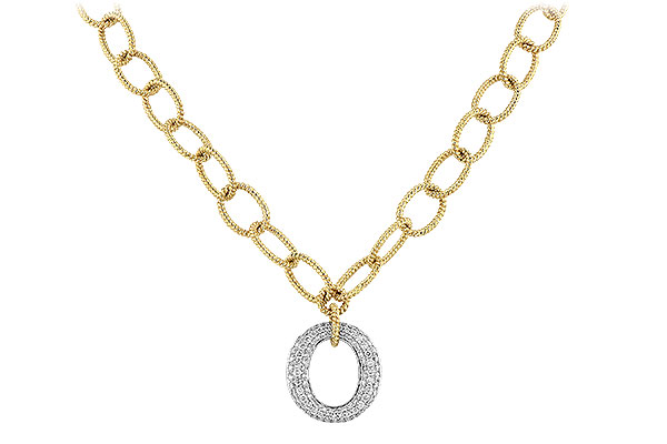 H245-19394: NECKLACE 1.02 TW (17 INCHES)