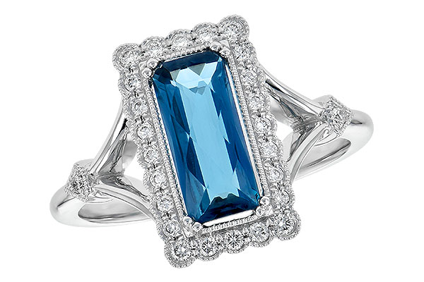 H245-23985: LDS RG 1.58 LONDON BLUE TOPAZ 1.75 TGW