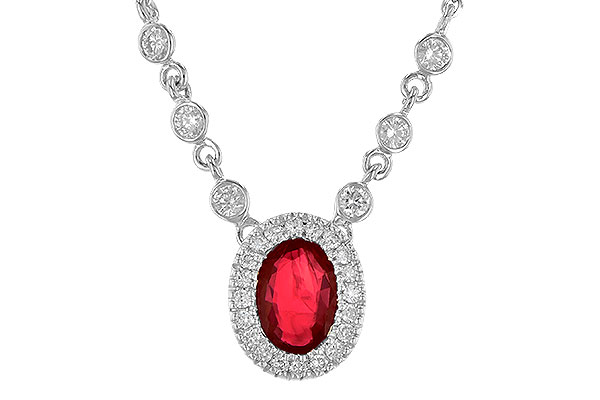 H245-24831: NECK .70 RUBY .94 TGW (17")