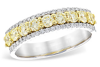 H327-97622: LDS DIA RG .80 TW YELLOW DIAS 1.00 TW