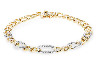 H328-83067: BRACELET .52 TW