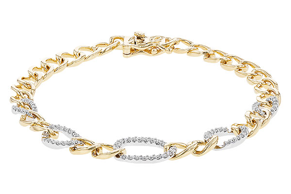 H328-83067: BRACELET .52 TW