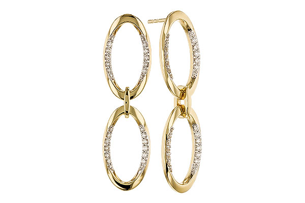 H328-86685: EARRING .37 TW