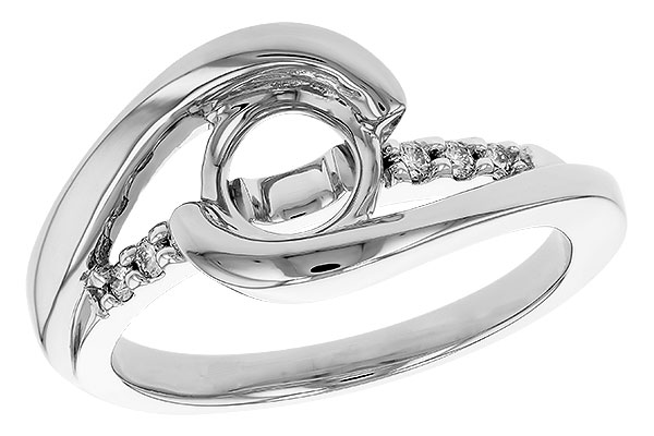 H328-90349: LDS SEMI DIA RG .09 TW (FOR 1CT BR)