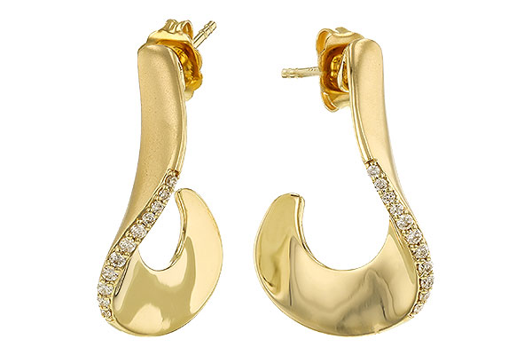 H329-73040: EARRINGS .14 TW