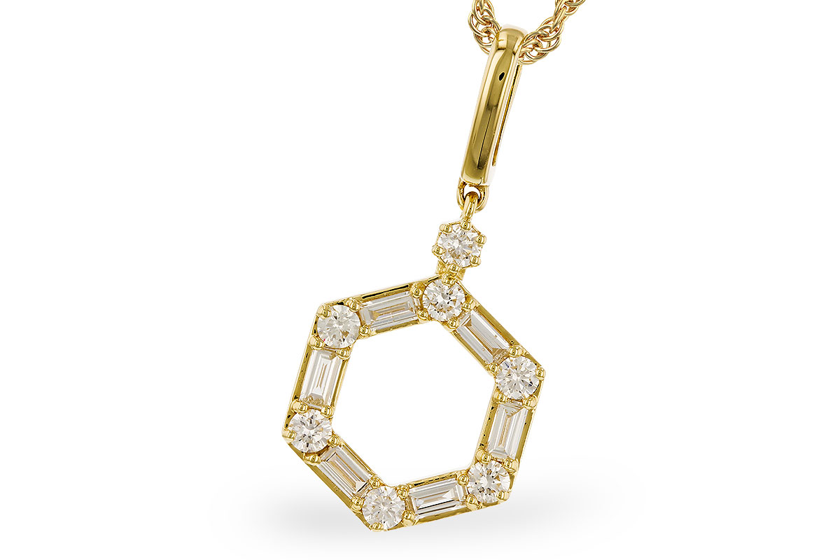 H329-73085: NECKLACE .14 BAG .35 TW