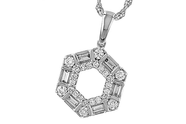 H329-73931: NECKLACE .14 TW BAG .50 TW