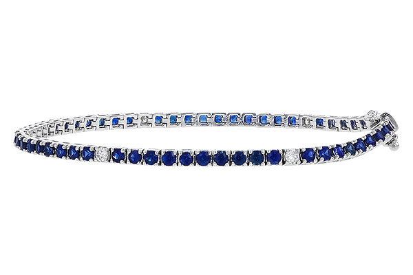 H329-73976: BRACELET 3.27 TW SAPP 3.52 TGW (7")