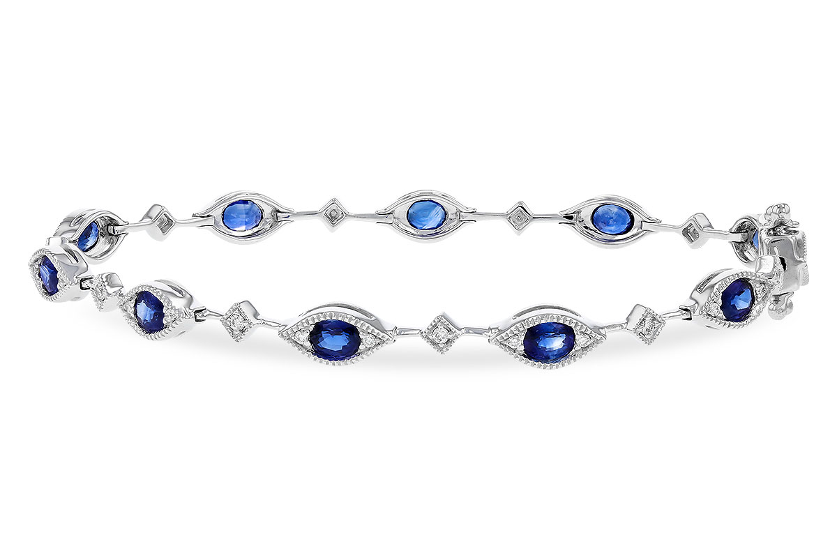 H329-73985: BRACELET 2.31 SAPPHIRE 2.50 TGW (7")