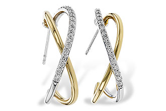 H329-74894: EARRINGS .50 TW