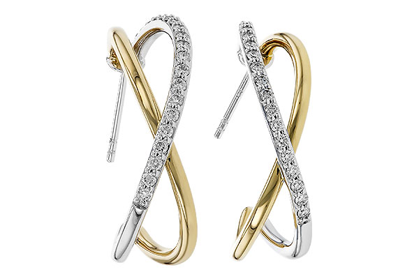 H329-74894: EARRINGS .50 TW