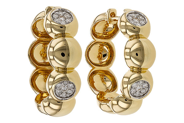 H329-77631: EARRINGS .20 TW